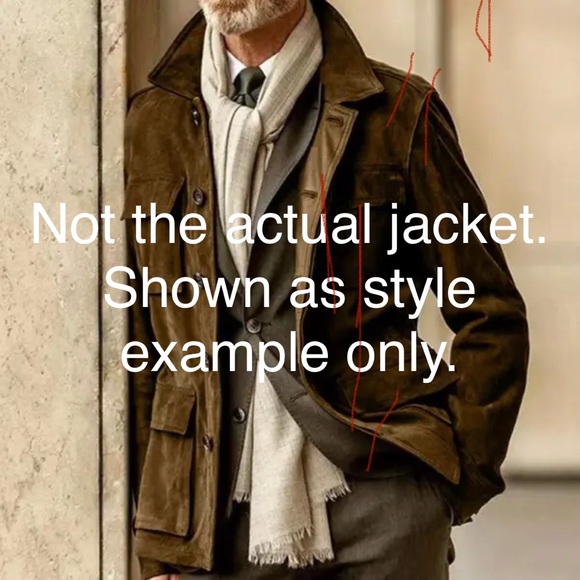 Designer Suede Jacket - Picture 14 of 14